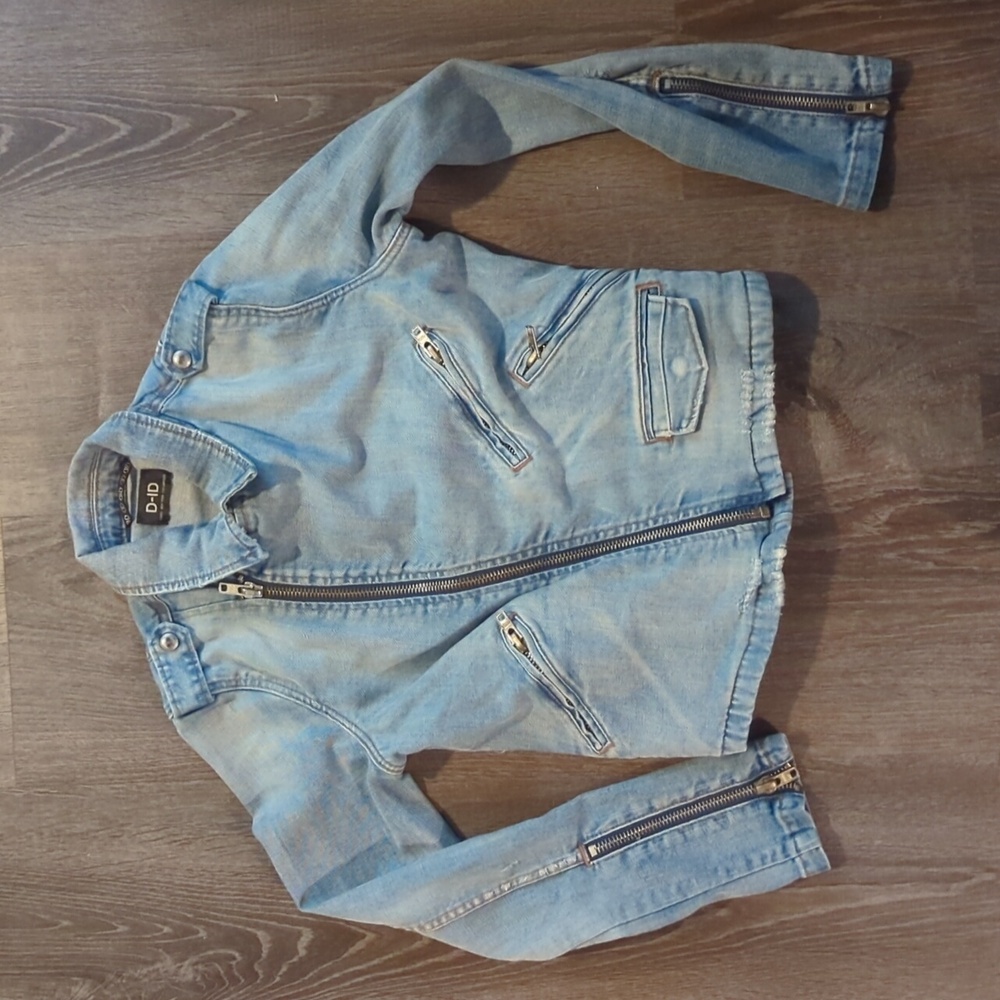 D-ID Jean Biker Jacket